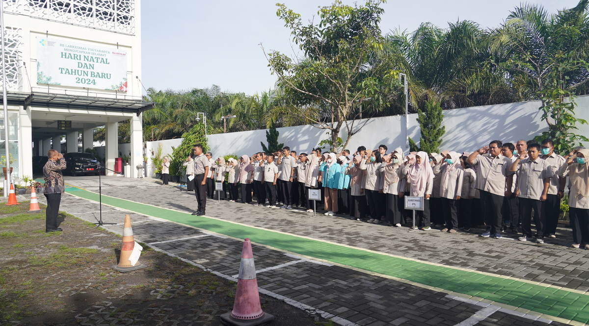 Apel Senin 23 Januari 2024 BB Labkesmas Yogyakarta